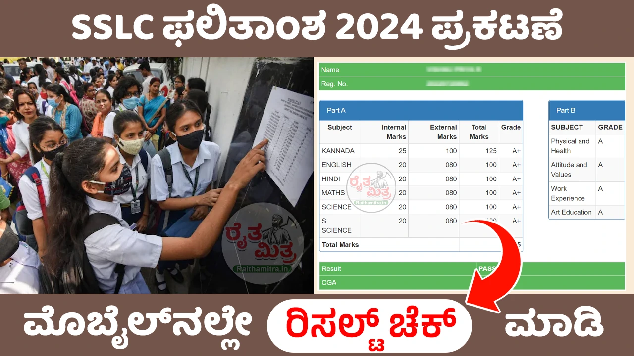 Karnataka SSLC Result 2024 Link Online Check @karresults.nic.in